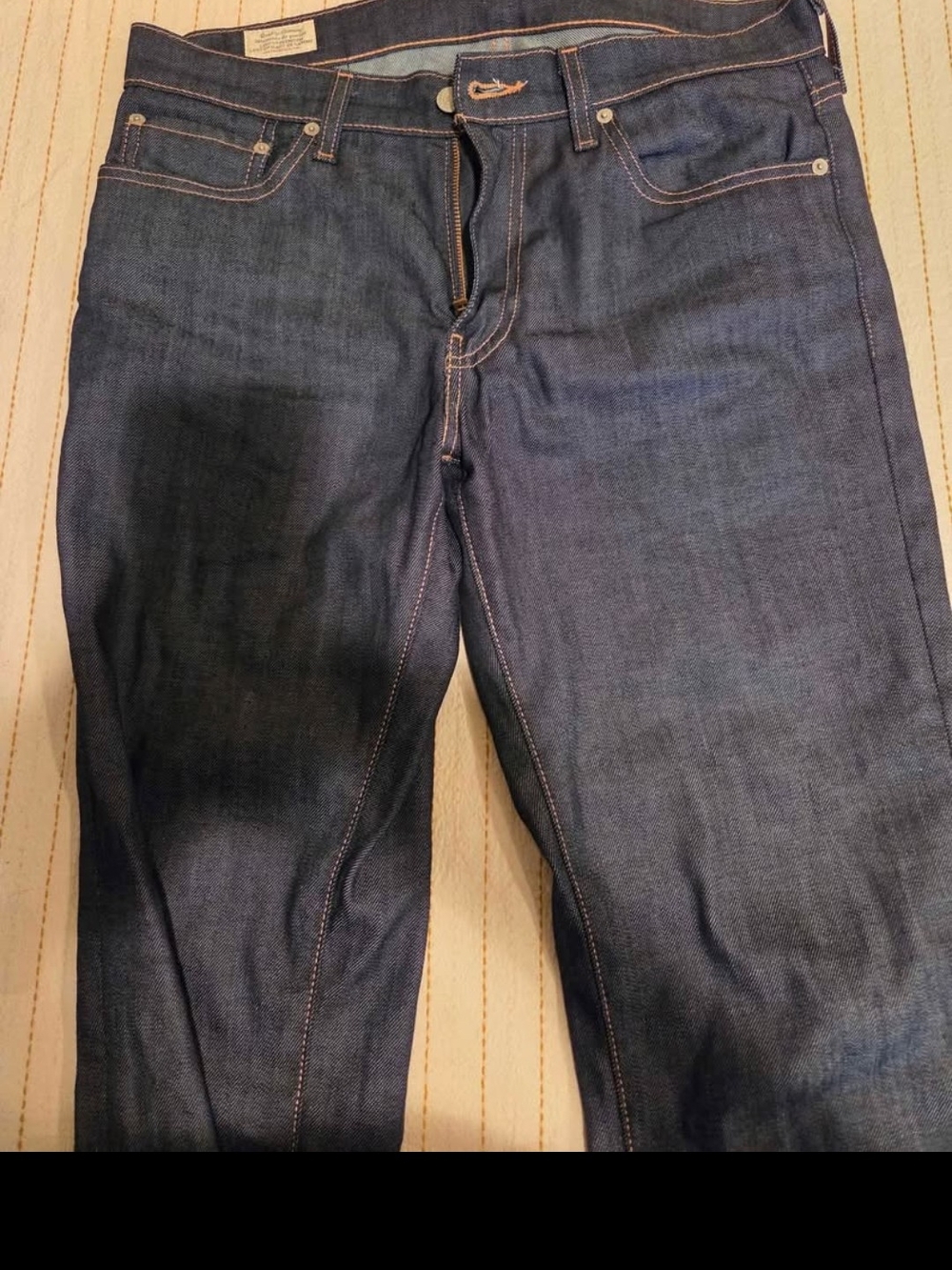 Levi's Men's Indigo Blue Straight Jeans